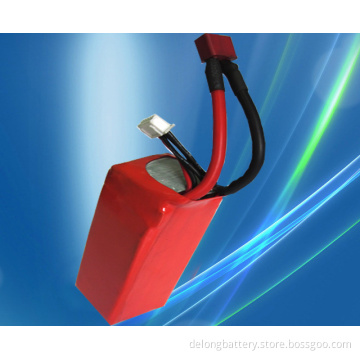 Airsoft gun battery pack with 1300mAh capacity 20C discharge rate